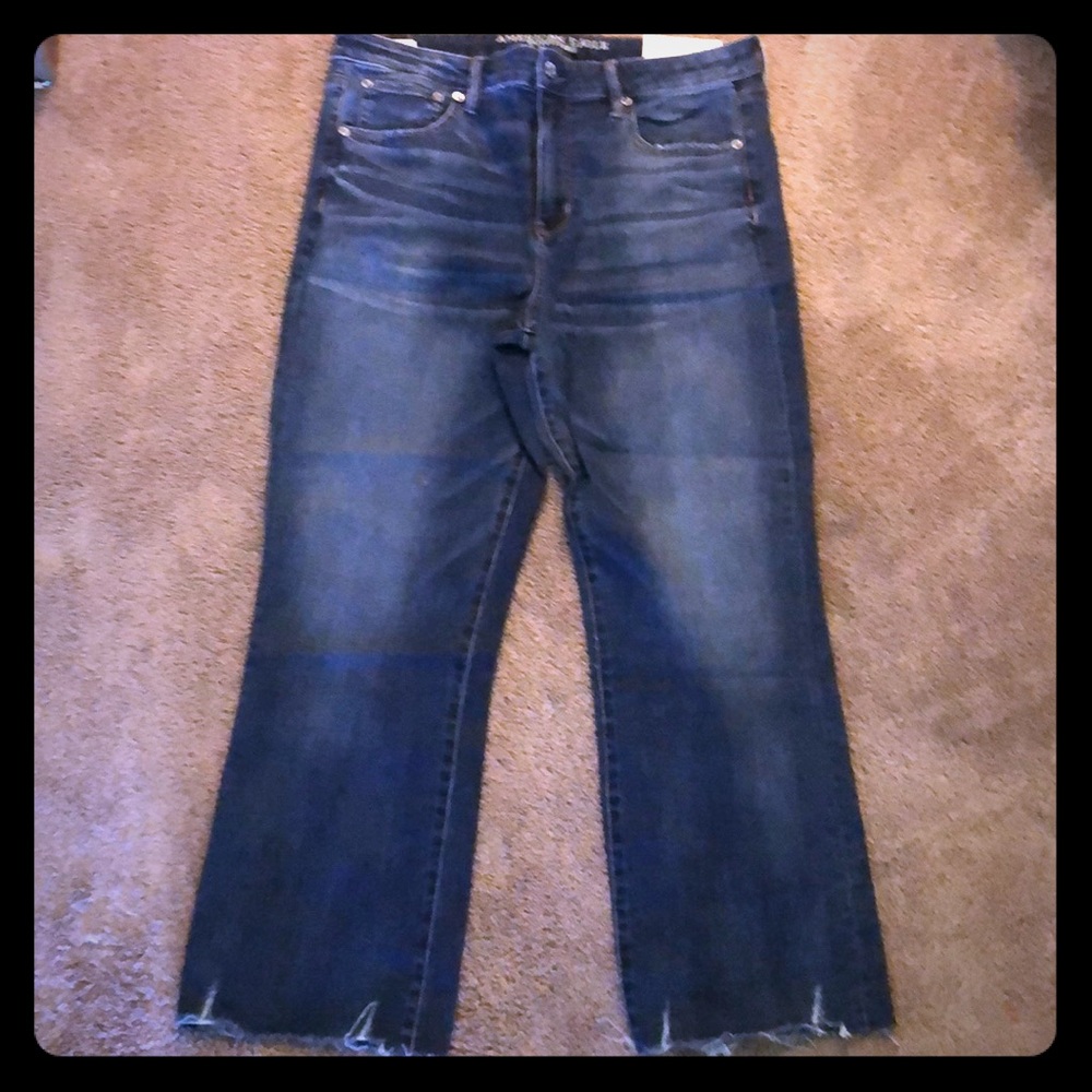 American Eagle Hi-rise Crop Flare